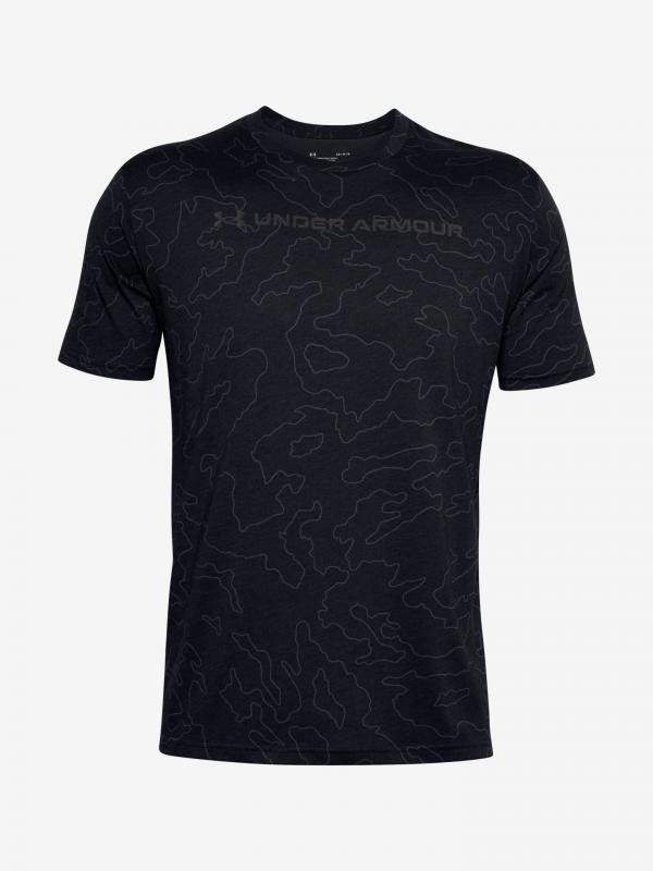 All Over Wordmark Triko Under Armour Černá