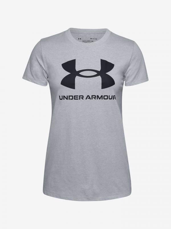 Live Sportstyle Graphic Triko Under Armour Šedá