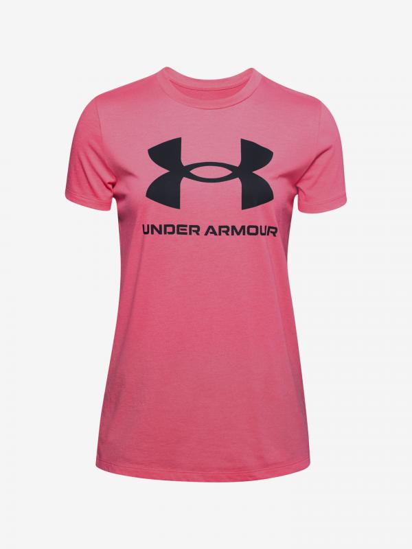 Live Sportstyle Graphic Triko Under Armour Růžová