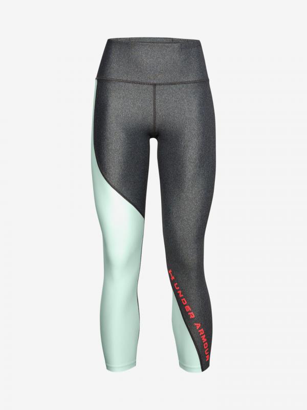 HeatGear® Armour Wordmark 7/8 Legíny Under Armour Šedá