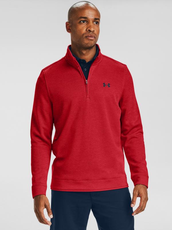 Storm SweaterFleece ¼ Zip Layer Mikina Under Armour Červená