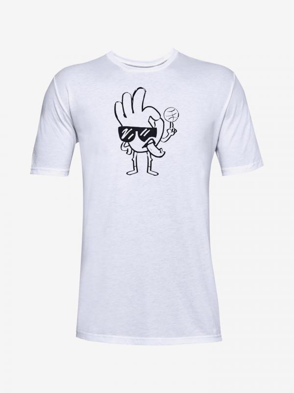 SC30™ Freehand Eddy Triko Under Armour Bílá