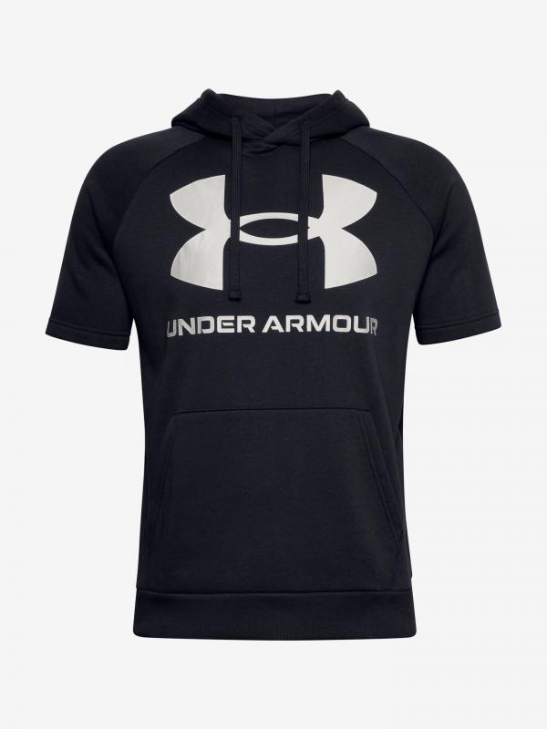Rival Fic Big Logo Mikina Under Armour Černá