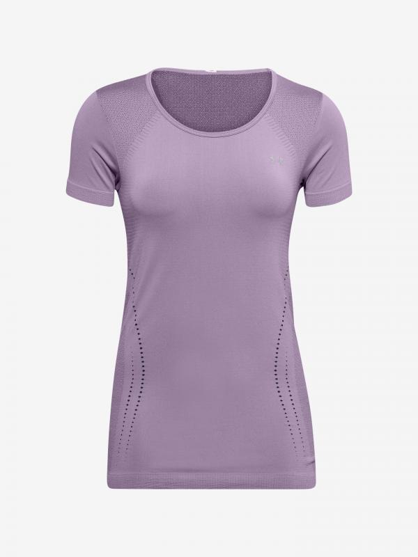 Triko Under Armour Fialová