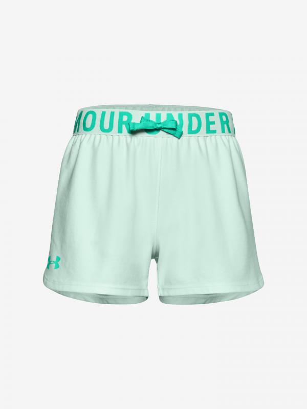 Play Up Solid Kraťasy dětské Under Armour Zelená