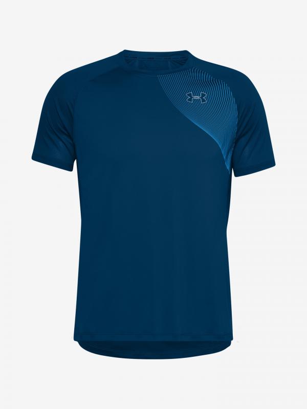 Qualifier Iso-Chill Run Triko Under Armour Modrá
