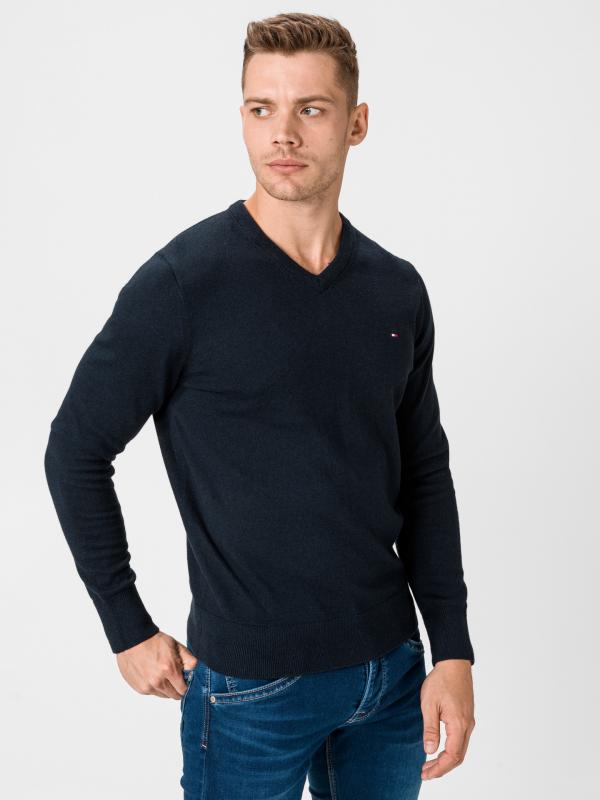 Svetr Tommy Hilfiger Modrá