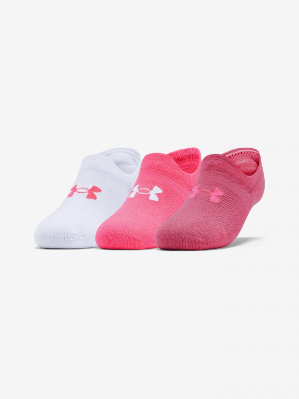 Ultra Lo Ponožky 3 páry Under Armour Bílá