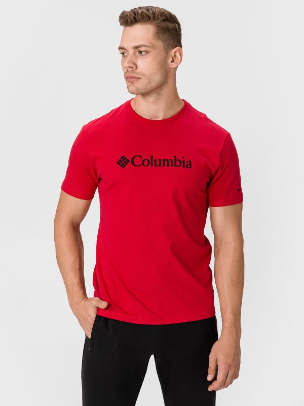CSC Basic Logo™ Triko Columbia Červená