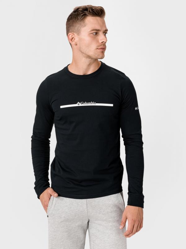 Columbia Lodge™ LS Graphic Triko Columbia Černá
