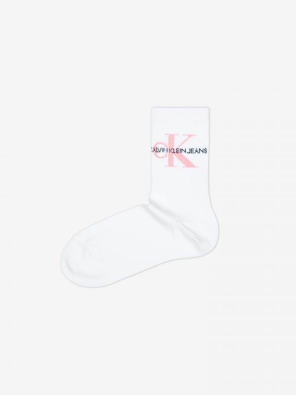 Ponožky Calvin Klein Bílá
