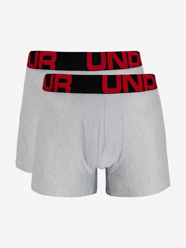 Tech 3" Boxerky 2 ks Under Armour Šedá