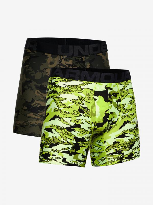 Tech™ 6" Boxerky 2 ks Under Armour Zelená