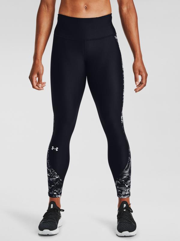 HeatGear® Armour Printed 7/8 Legíny Under Armour Černá