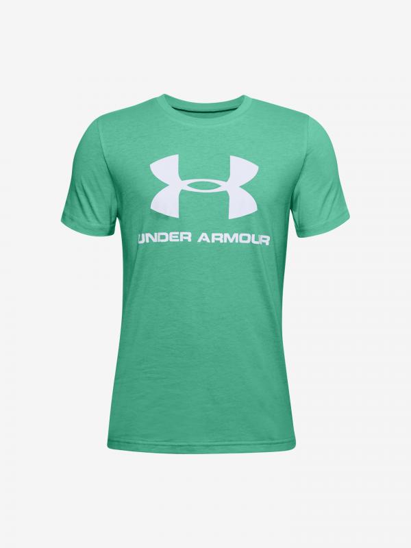 Sportstyle Triko dětské Under Armour Zelená