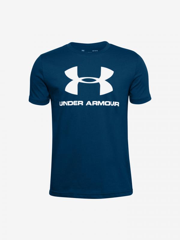 Sportstyle Triko dětské Under Armour Modrá