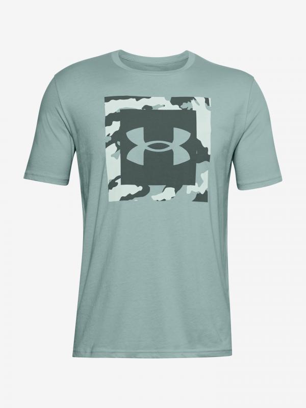 Camo Box Logo Triko Under Armour Zelená