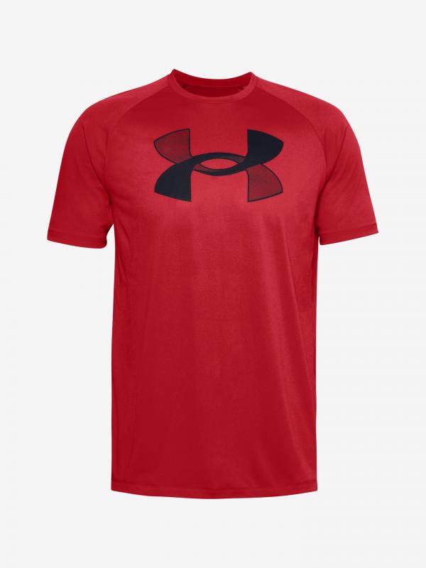 Big Logo Tech™ Triko Under Armour Červená