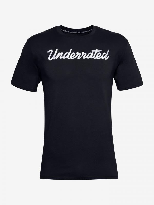 SC30™ Embroidery Triko Under Armour Černá