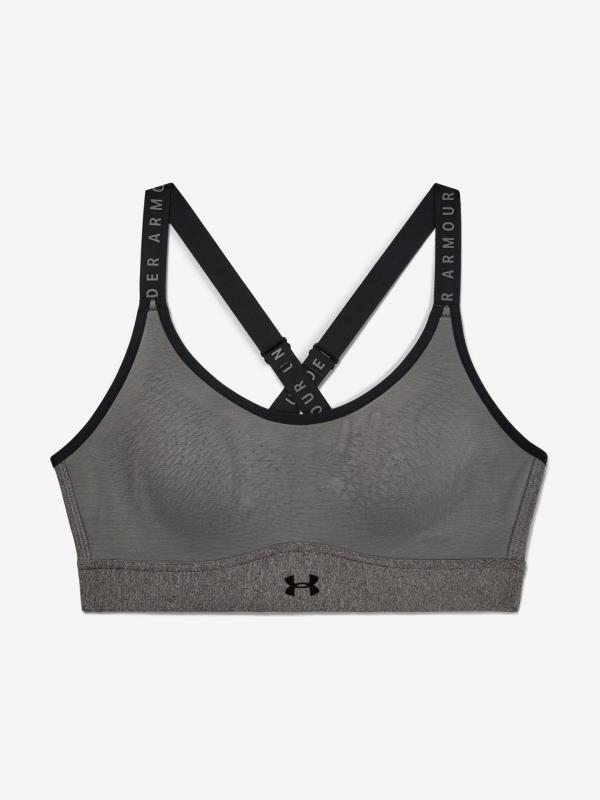 Infinity Mid Heather Podprsenka Under Armour Šedá