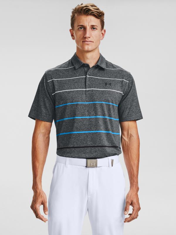 Playoff 2.0 Polo triko Under Armour Šedá