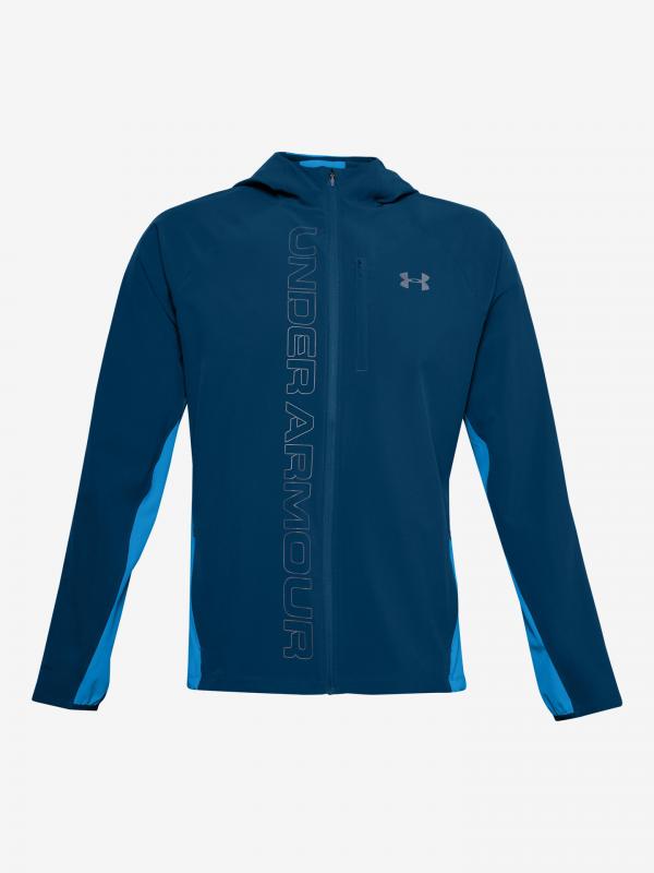 Qualifier Outrun Bunda Under Armour Modrá