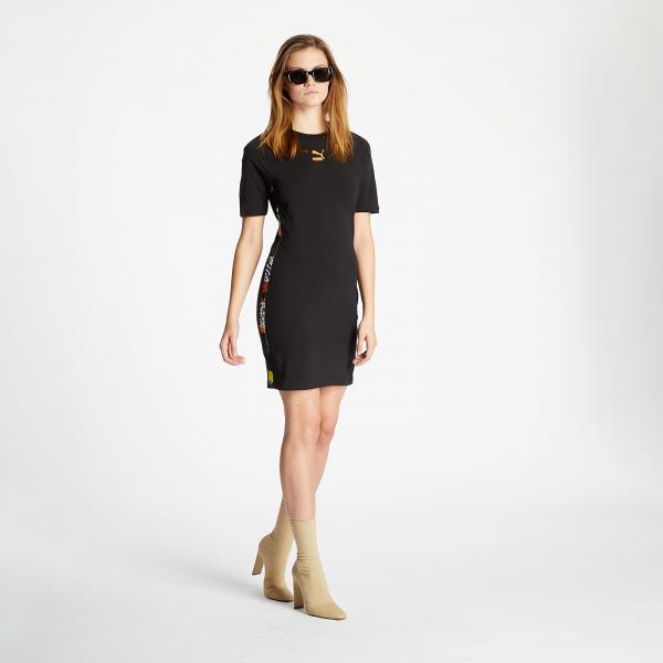 Puma Classics Graphics Tape Dress Puma Black