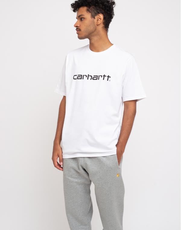 Carhartt WIP S/S Script T-Shirt White/Black L