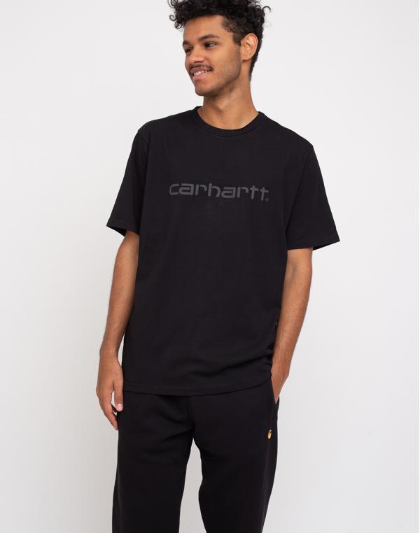 Carhartt WIP S/S Script T-Shirt Black/Reflective Black L