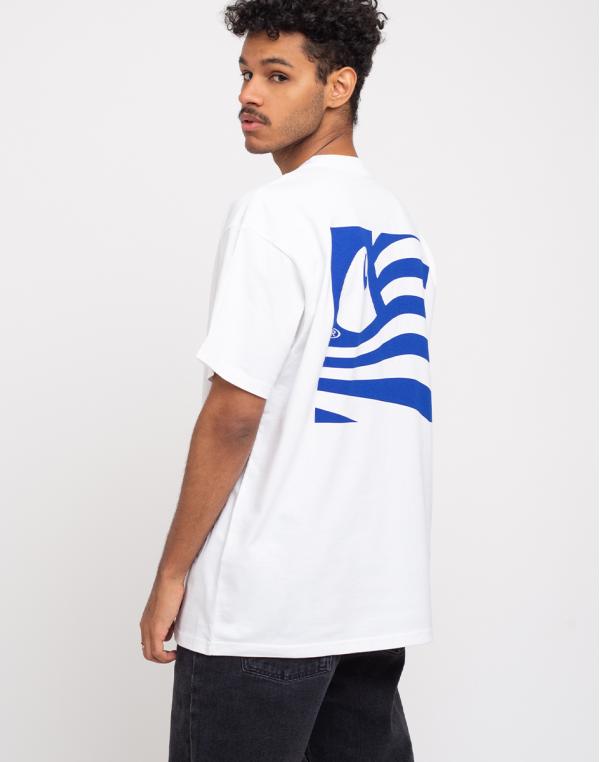Carhartt WIP S/S Waving State Flag T-Shirt White/Lapis L