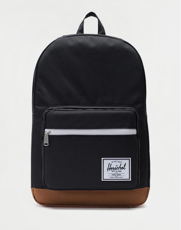Herschel Supply Pop Quiz BLK/SADDLE
