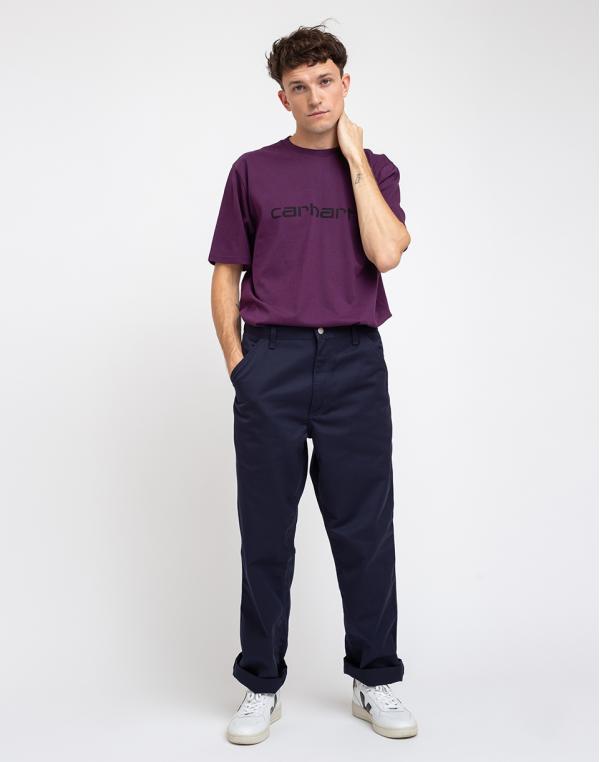 Carhartt WIP S/S Script T-Shirt Boysenberry/Black L