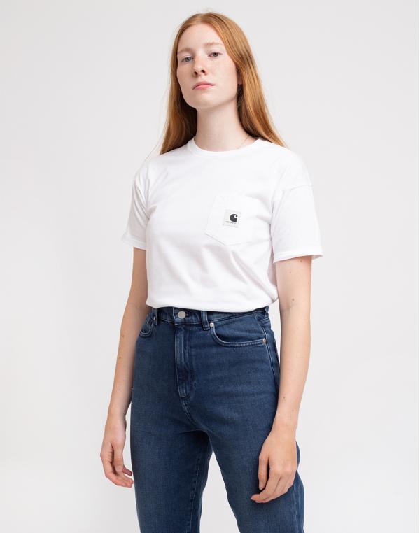 Carhartt WIP W' S/S Carrie Pocket T-Shirt White L