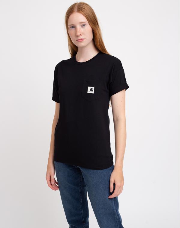 Carhartt WIP W' S/S Carrie Pocket T-Shirt Black L