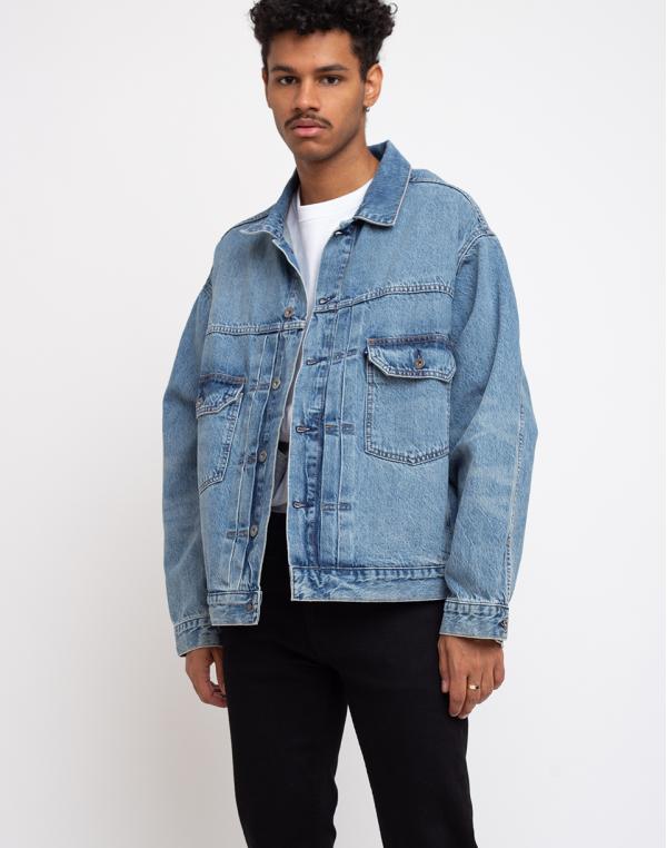 Levi's® Lmc Oversized Type II Trucker Med Indigo L