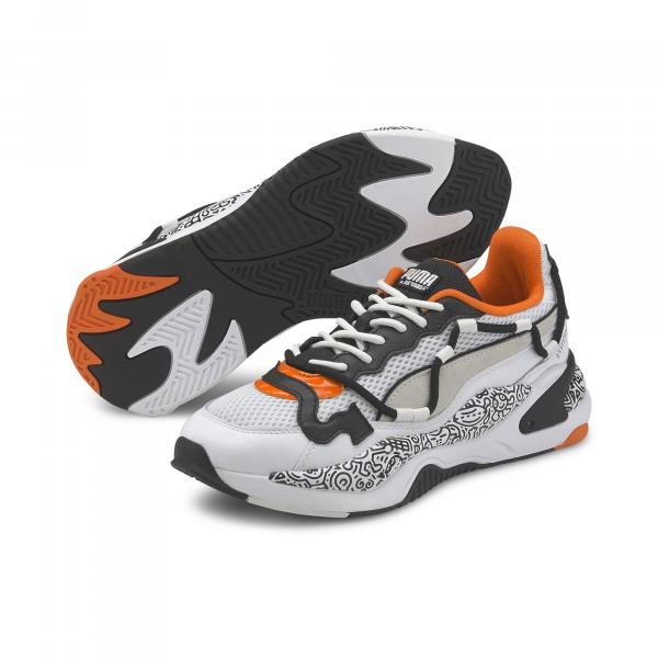 Puma RS-2K MR DOODLE Puma White-Black-Dragon Fire
