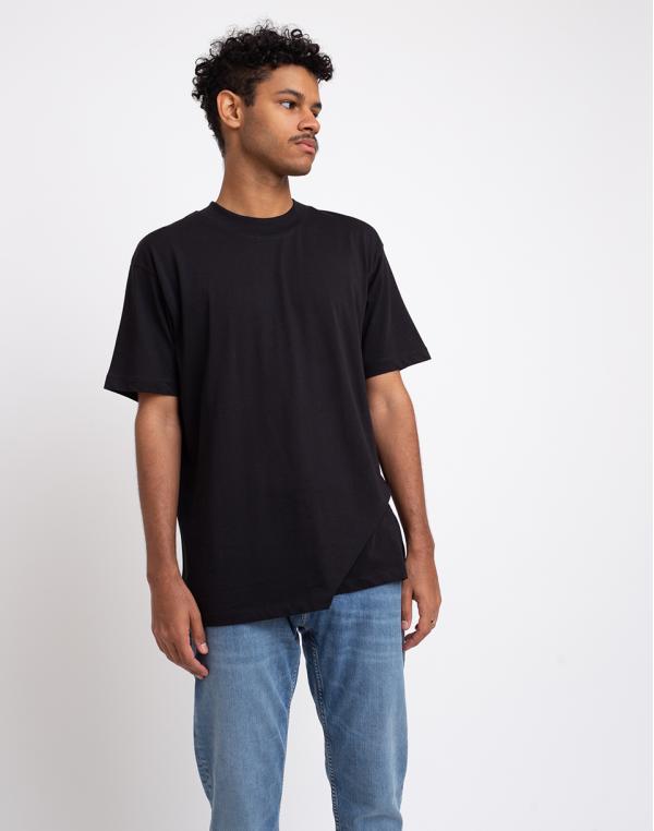 Rotholz Basic T-Shirt Big Collar Black L