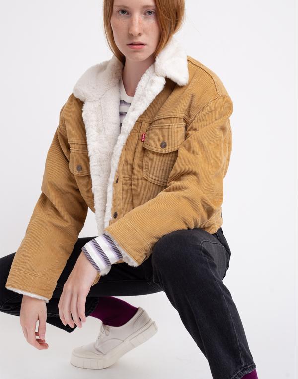 Levi's® New Heritage Cord Truckr Neutral S