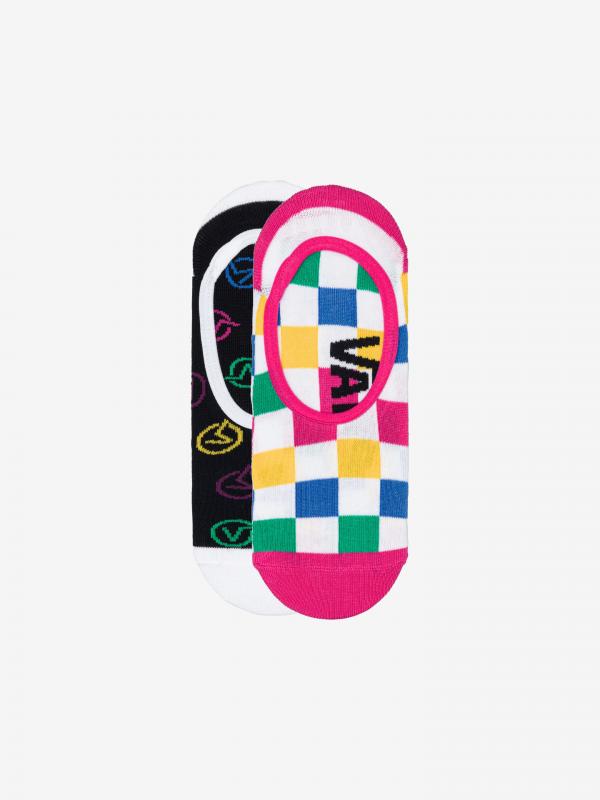 Beauty Floral Canoodle Ponožky 3 páry Vans Černá