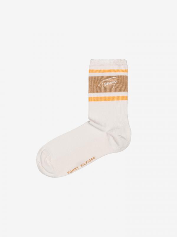 Short Sock Signature Ponožky Tommy Hilfiger Béžová
