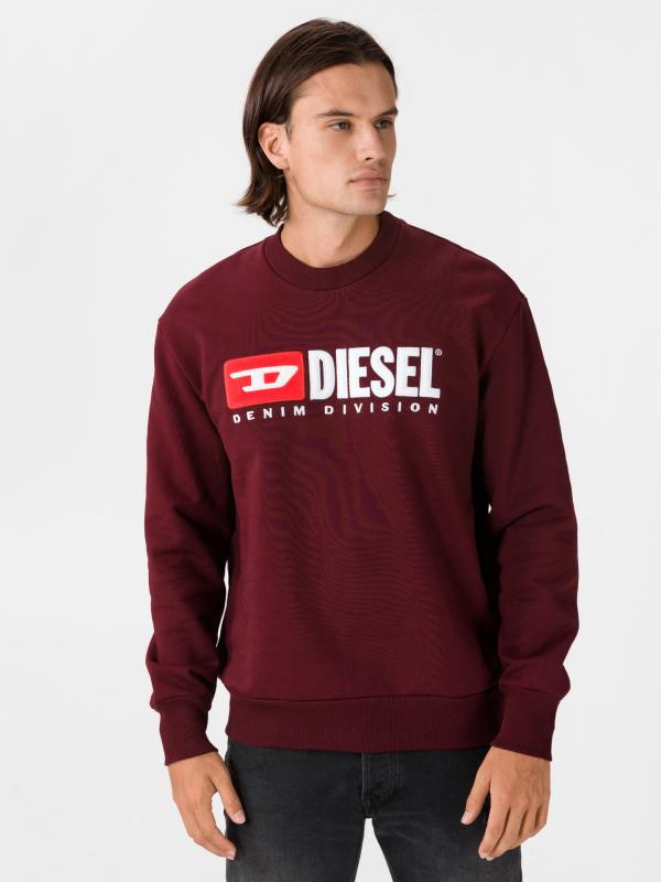 Division Mikina Diesel Červená