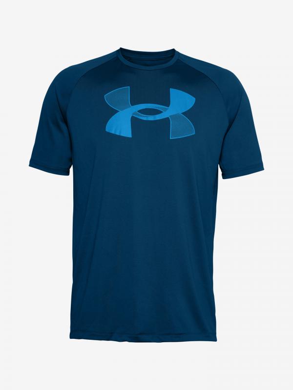 Big Logo Tech™ Triko Under Armour Modrá