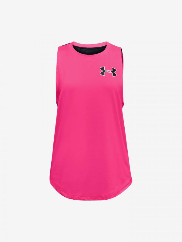 HG Tank Tílko dětské Under Armour Růžová