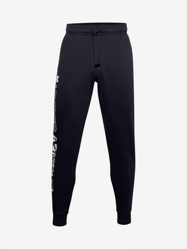 Rival Fleece Graphic Tepláky Under Armour Černá