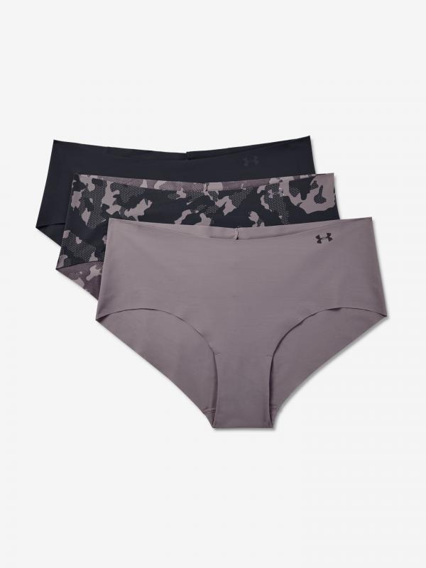 Kalhotky 3 ks Under Armour Černá