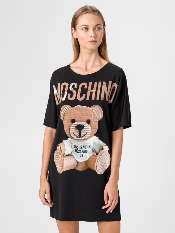 Šaty Moschino Černá