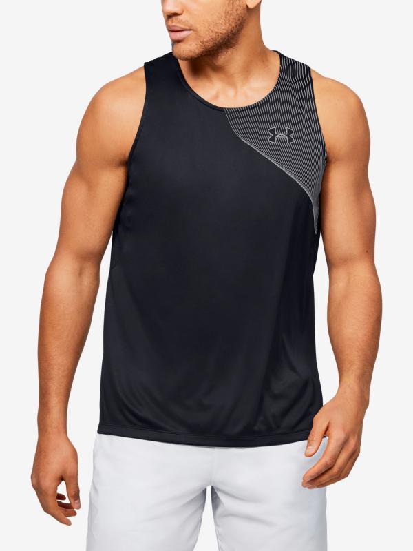 Tílko Under Armour M Qlifier Iso-Chill Singlet Černá