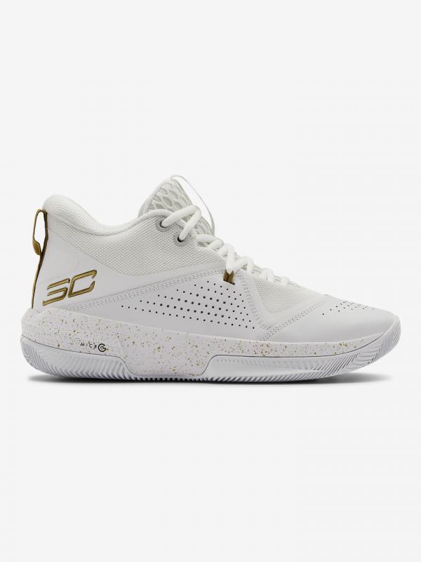SC 3ZERO IV Basketball Tenisky Under Armour Bílá
