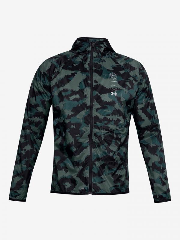Run Anywhere Storm Bunda Under Armour Zelená
