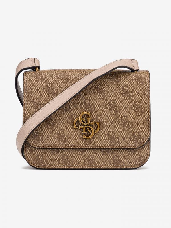 Noelle Mini Cross body bag Guess Hnědá